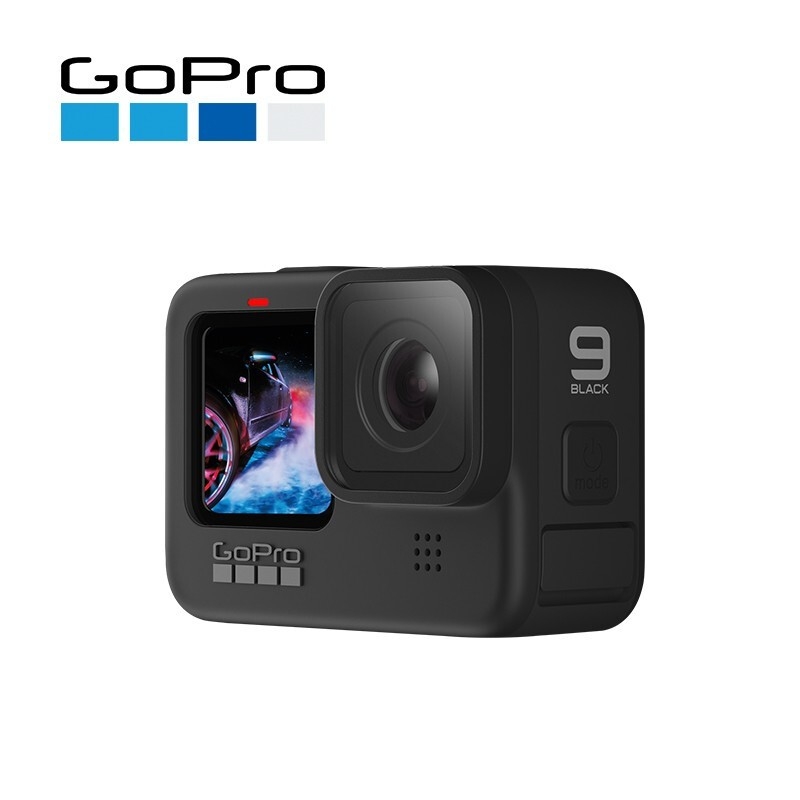 GoPro hero9 black 运动相机 5K防抖防水Vlog户外潜水直播摩托骑行 官方标配